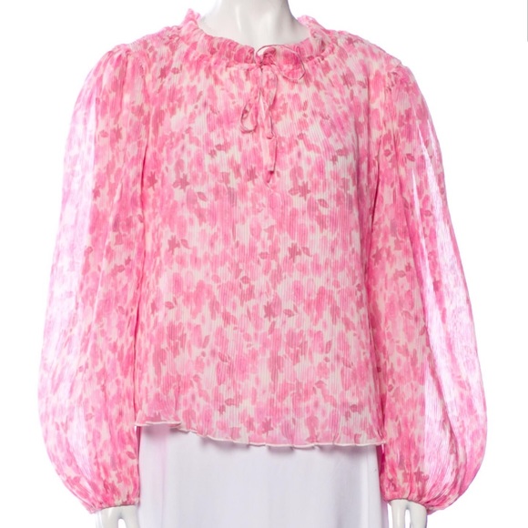 Ganni Tops - Ganni Floral Blouse Size 38/8